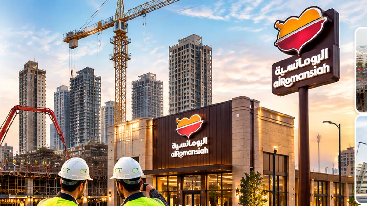 إنشاء وتجهيز مطعم الرومانسية